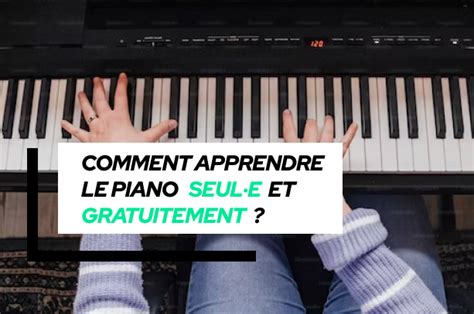 apprendre le piano seul gratuitement.